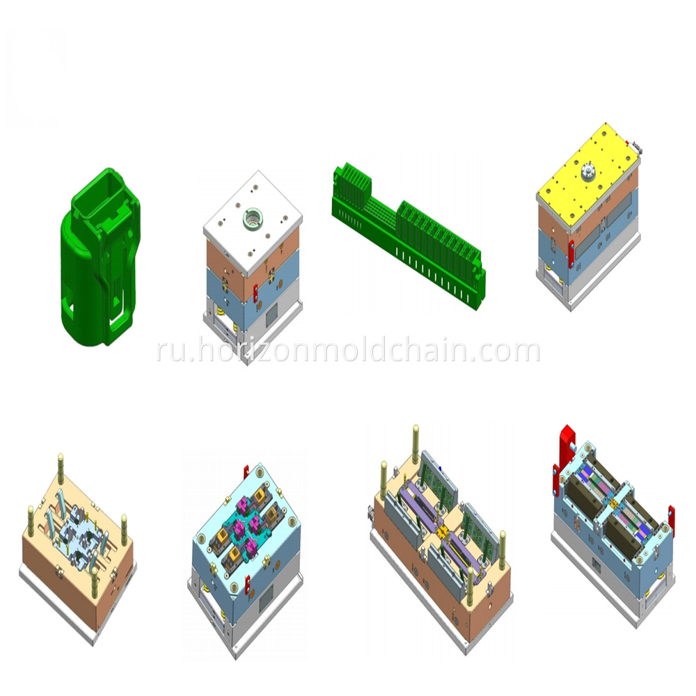 Mouse-shaped plastic mold